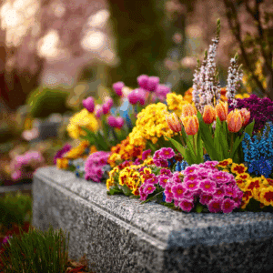 ein sauberer granitstein